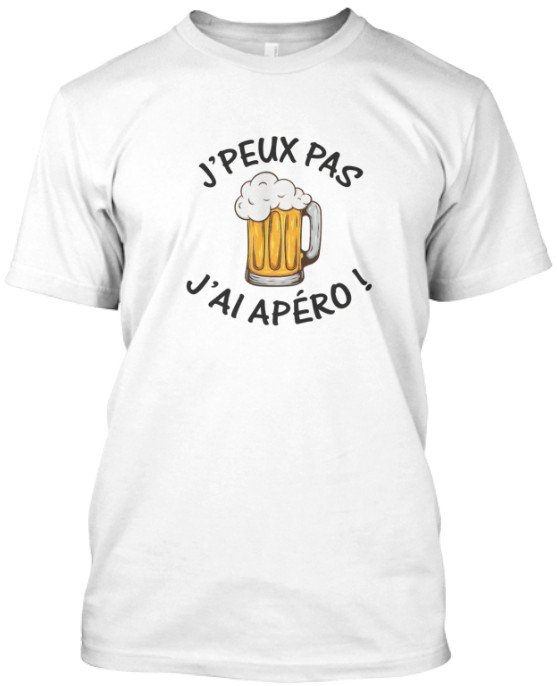 T-Shirt Unisexe Apéro