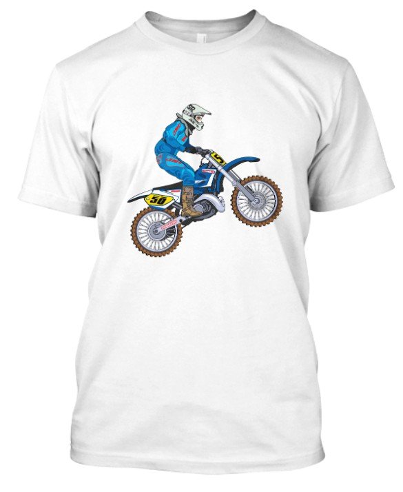 T-Shirt Unisexe Motocross