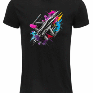 T-Shirt Unisexe Avion de chasse