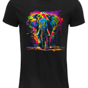 T-Shirt Unisexe éléphant
