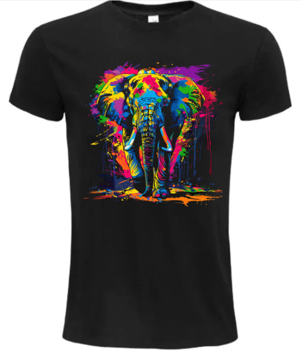 T-Shirt Unisexe éléphant