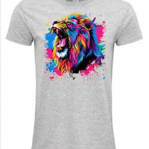 T-Shirt Unisexe lion rugissement