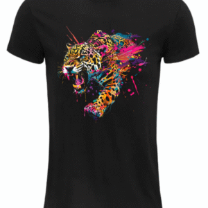 T-Shirt Unisexe panthère attaque