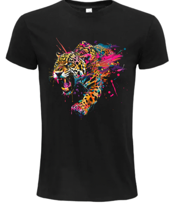 T-Shirt Unisexe panthère attaque