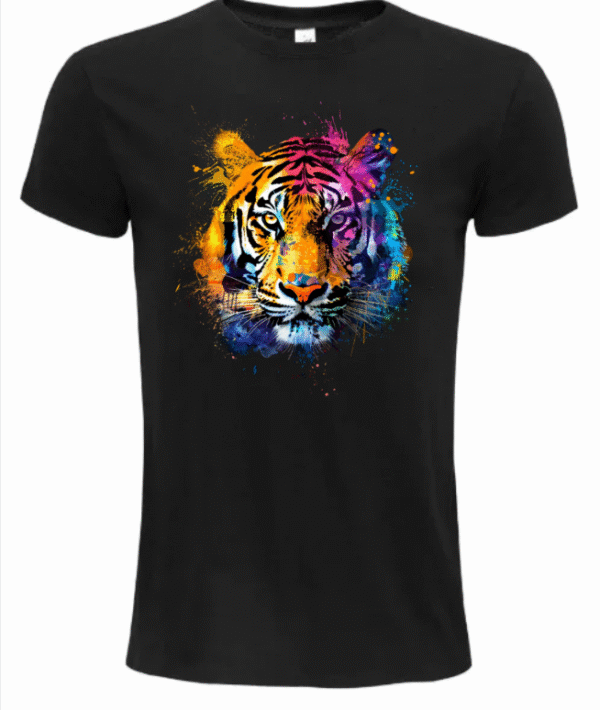 T-Shirt Unisexe tigre