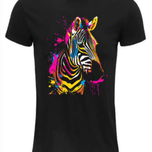 T-Shirt Unisexe zèbre
