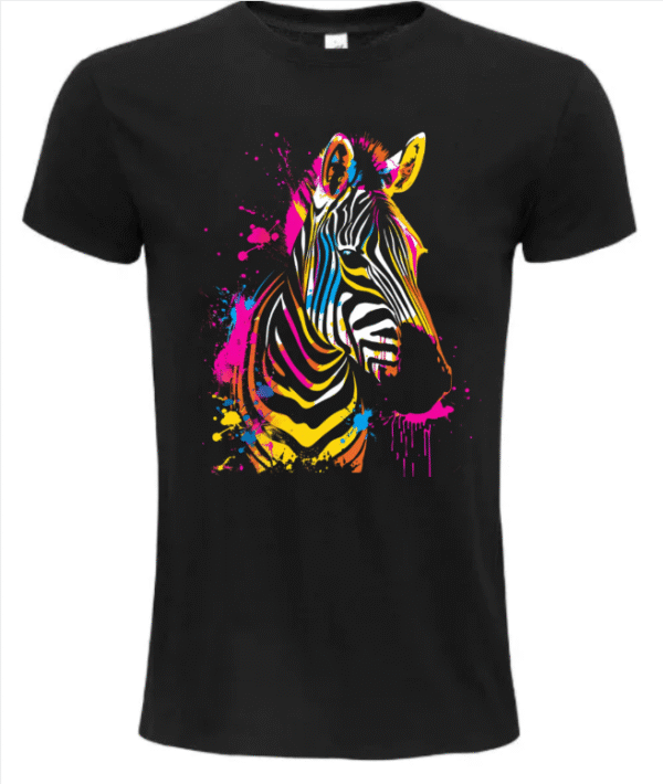 T-Shirt Unisexe zèbre